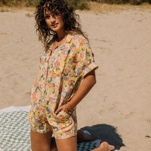 NWOT RVCA “Blossom Romper”
